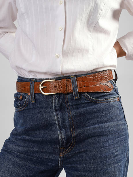 Ceinture Réglable Milano Marron cocco balo CB25067 vue secondaire 1
