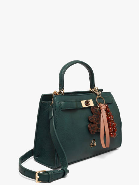 Sac Porté Main Fermoir Lulu castagnette Vert fermoir BAMBA vue secondaire 2
