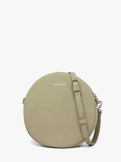 Sac Bandoulière Dorine Cuir Nathan baume Vert nathan 32PO vue secondaire 5