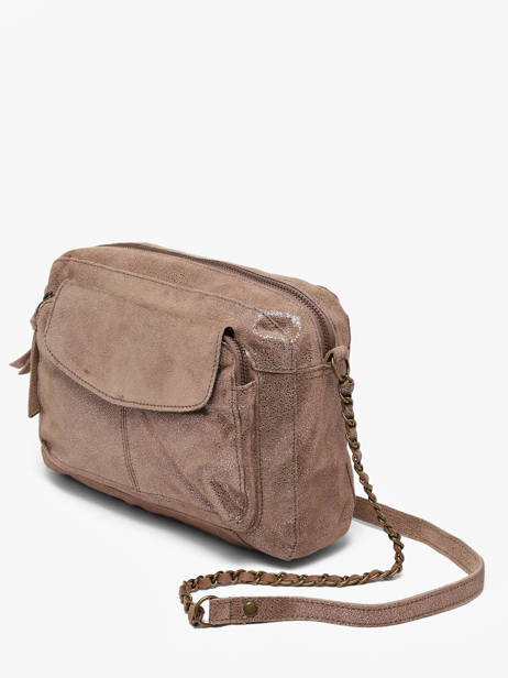 Sac Bandoulière Naina Cuir Pieces Beige naina 17087872 vue secondaire 2