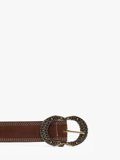 Ceinture Femme Simone Cuir Pieces Marron simone 17156741 vue secondaire 2