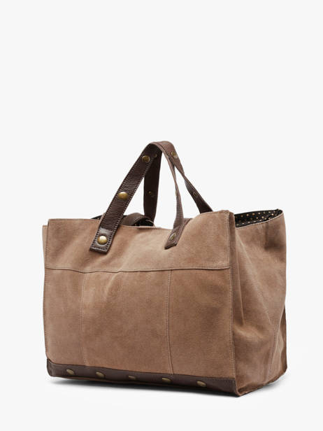 Sac Porté épaule Ava Cuir Pieces Beige ava 17166656 vue secondaire 2