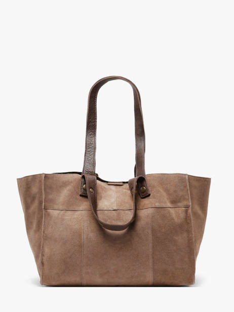 Sac Porté épaule Ava Cuir Pieces Beige ava 17166656 vue secondaire 4