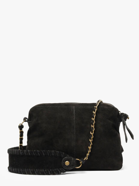 Sac Bandoulière Abigail Cuir Pieces Noir abigail 17166655 vue secondaire 4
