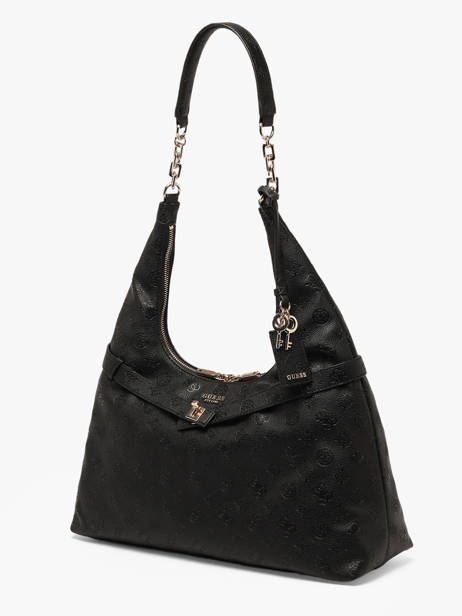 Sac Porté épaule Ella Guess Noir ella PD974601 vue secondaire 2