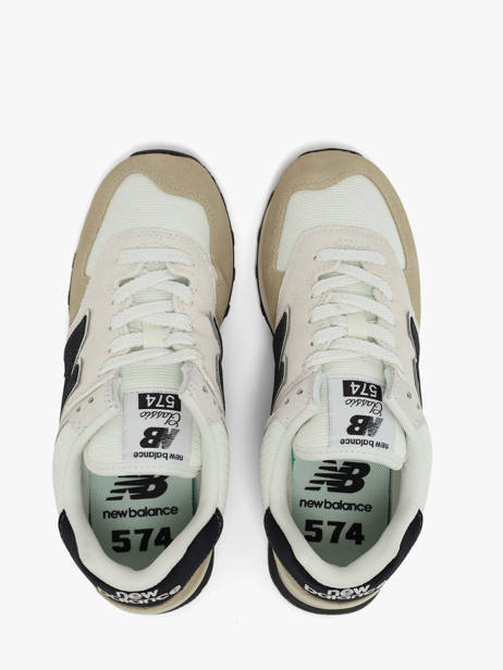 Sneakers 574 New balance Blanc boy U5746SG vue secondaire 3