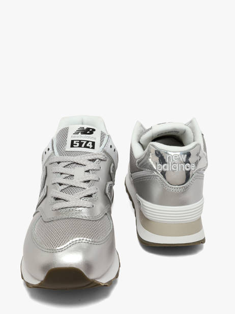 Sneakers 574 Silver New balance Gris women W574428 vue secondaire 2