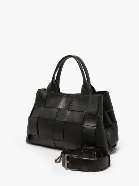 Sac Porté Main Heritage Cuir Biba Noir heritage WAN1L vue secondaire 1