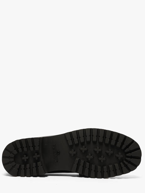 Mocassins Dan Lug En Cuir Cousu Main Sebago Noir women 7002IJ0 vue secondaire 4