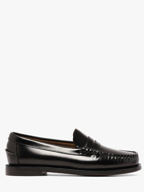 Mocassins Classic Dan En Cuir Cousu Main Sebago Noir women 7001530