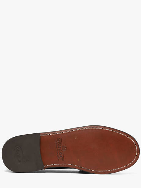 Mocassins Classic Dan En Cuir Cousu Main Sebago Noir women 7001530 vue secondaire 4