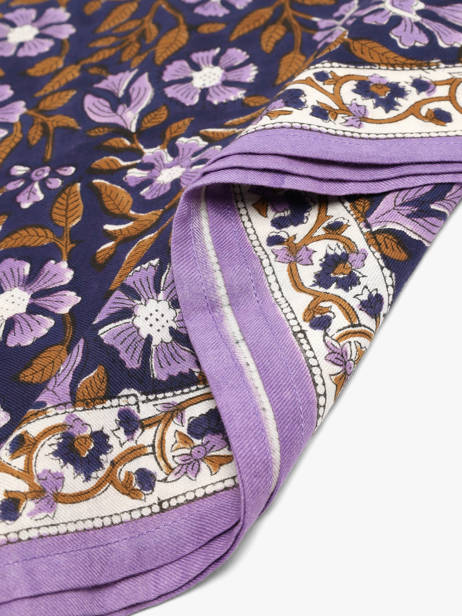 Grand Foulard N°115 100x100 Byzantine Noir foulard 115 vue secondaire 2
