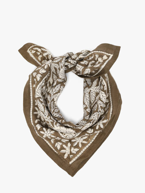 Petit Foulard Antioche 50x50 Byzantine Vert foulard ANT