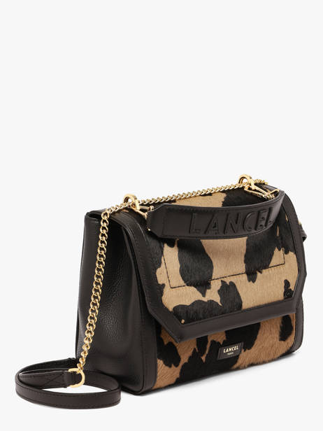 Sac Bandoulière Ninon Cuir Lancel Noir ninon A14250 vue secondaire 2