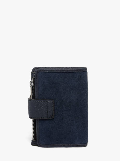 Portefeuille Cuir Paul marius Bleu la suite VALENSUI vue secondaire 3