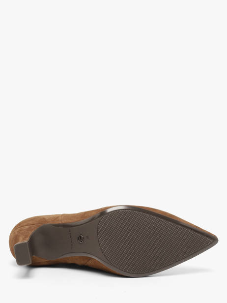 Bottines Talon Aiguille En Cuir Tamaris Marron women 45 vue secondaire 4