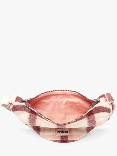Sac Bandoulière Tartan Hindbag Rose tartan TA vue secondaire 2