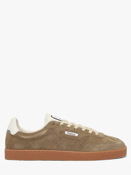 Sneakers En Cuir Faguo Vert men 26CG0203