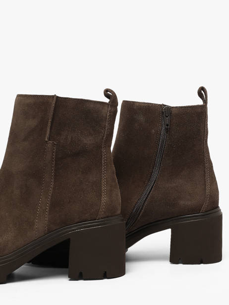 Bottines à Talon En Cuir Gabor Marron women 1 vue secondaire 2
