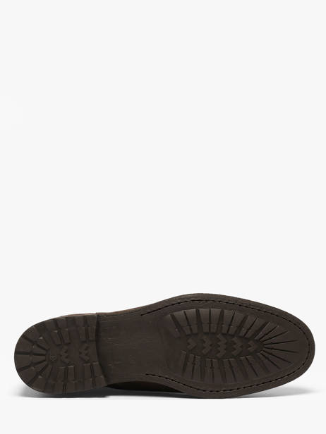 Chelsea Boots En Cuir Kost Marron men B00030B vue secondaire 4
