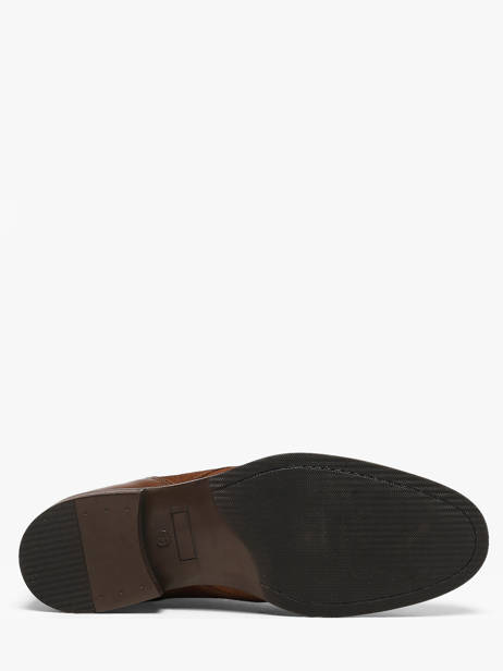 Boots En Cuir Kost Marron men B0100C vue secondaire 4