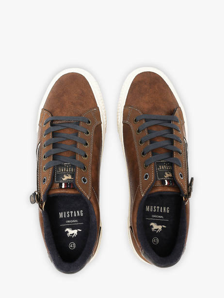 Sneakers Mustang Marron men M0041005 vue secondaire 3