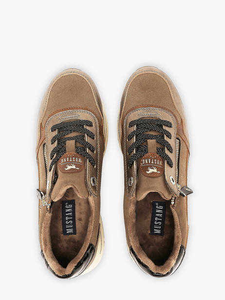 Sneakers Mustang Beige women M0332001 vue secondaire 3
