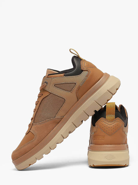 Sneakers En Cuir Palladium Beige men 4340252 vue secondaire 2