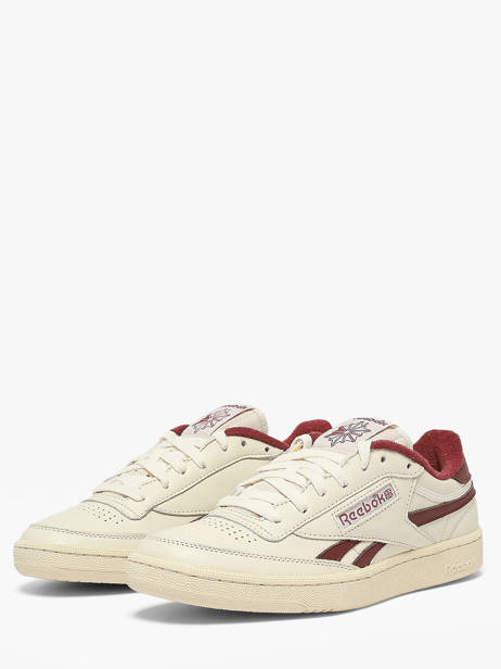 Sneakers En Cuir Reebok Blanc men 233964 vue secondaire 1