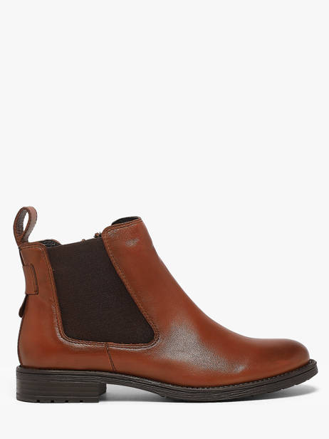 Chelsea Boots En Cuir Tt. bagatt Marron women FS3A4000