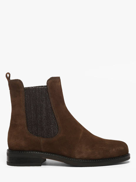 Chelsea Boots En Cuir We do Marron women CO90087