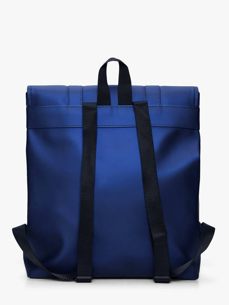 Msn Bag Mini - Sac à Dos 1 Compartiment Rains Bleu city 13310 vue secondaire 3