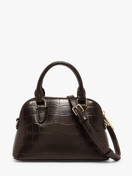 Sac Bandoulière Exo Cuir Lancaster Marron exo 104 vue secondaire 3