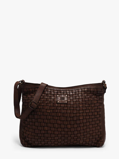Sac Bandoulière Heritage Cuir Biba Marron heritage KA2