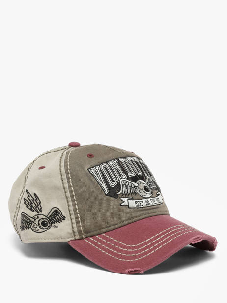 Casquette Von dutch Vert accessoires RETRO17 vue secondaire 1