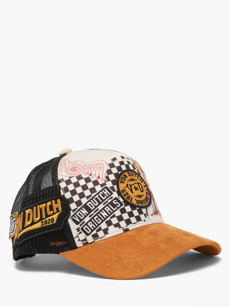 Casquette Von dutch Noir accessoires SUBL23 vue secondaire 1