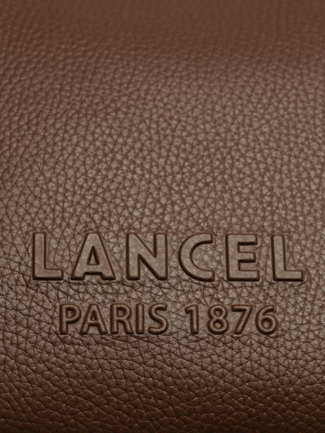 Pochette Zippée Jour Cuir Lancel Marron jour A13174 vue secondaire 1