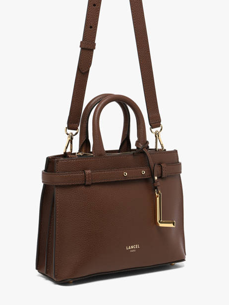 Sac Bandoulière Faubourg Cuir Lancel Marron faubourg A13527 vue secondaire 1