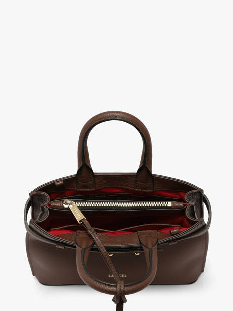 Sac Bandoulière Faubourg Cuir Lancel Marron faubourg A13527 vue secondaire 3
