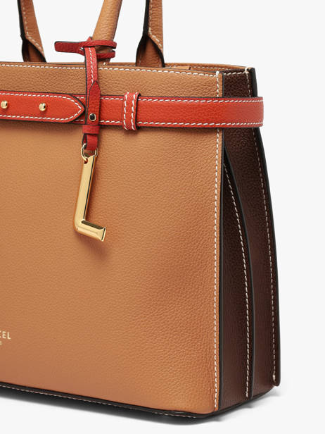 Sac Porté Main Faubourg Cuir Lancel Marron faubourg A13548 vue secondaire 2