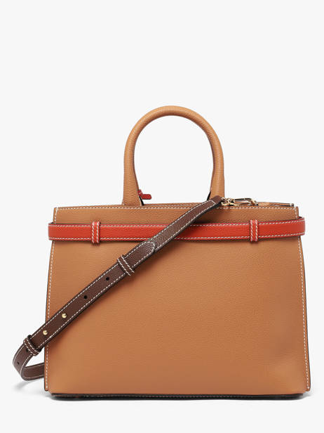 Sac Porté Main Faubourg Cuir Lancel Marron faubourg A13548 vue secondaire 4