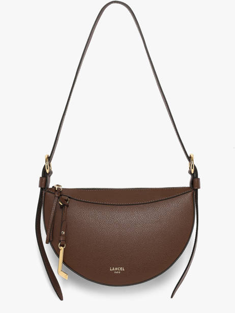 Sac Bandoulière Faubourg Cuir Lancel Marron faubourg A13525
