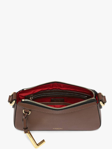 Sac Bandoulière Faubourg Cuir Lancel Marron faubourg A13524 vue secondaire 3