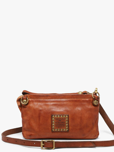 Sac Bandoulière Kura Cuir Campomaggi Marron kura 34070ND vue secondaire 5