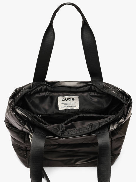 Sac Porté épaule Cumulus Nylon Recyclé Aube Noir cumulus 101CS03 vue secondaire 2