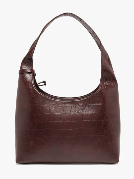 Sac Cabas Lauren Effet Croco Laurent david Rouge ld bags 52 vue secondaire 3