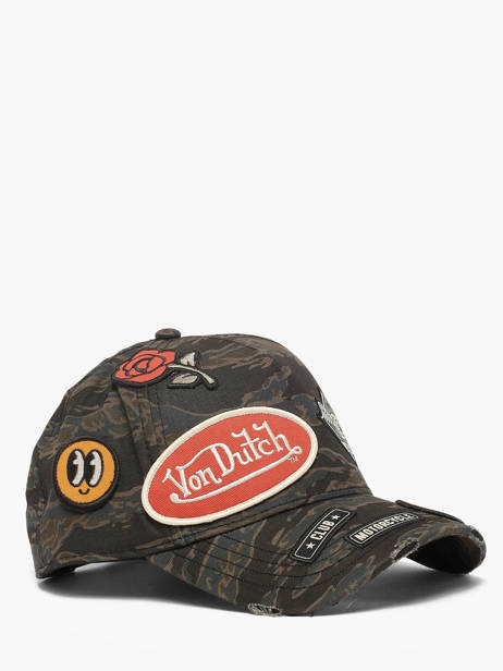 Casquette Von dutch Vert accessoires KAMO02 vue secondaire 1