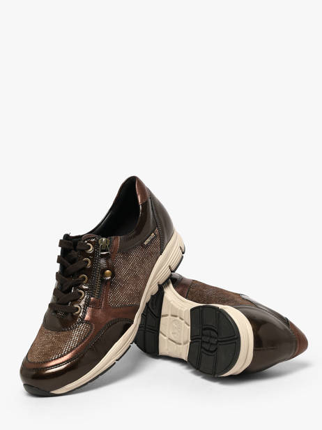 Sneakers En Cuir Mephisto Marron women P5150396 vue secondaire 2