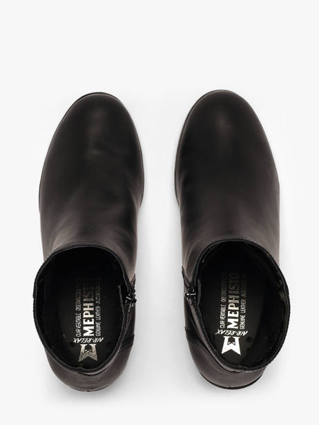 Bottines En Cuir Mephisto Noir women P5150345 vue secondaire 3