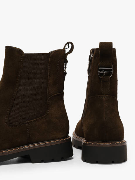 Bottines En Cuir Tamaris Marron women 47 vue secondaire 2